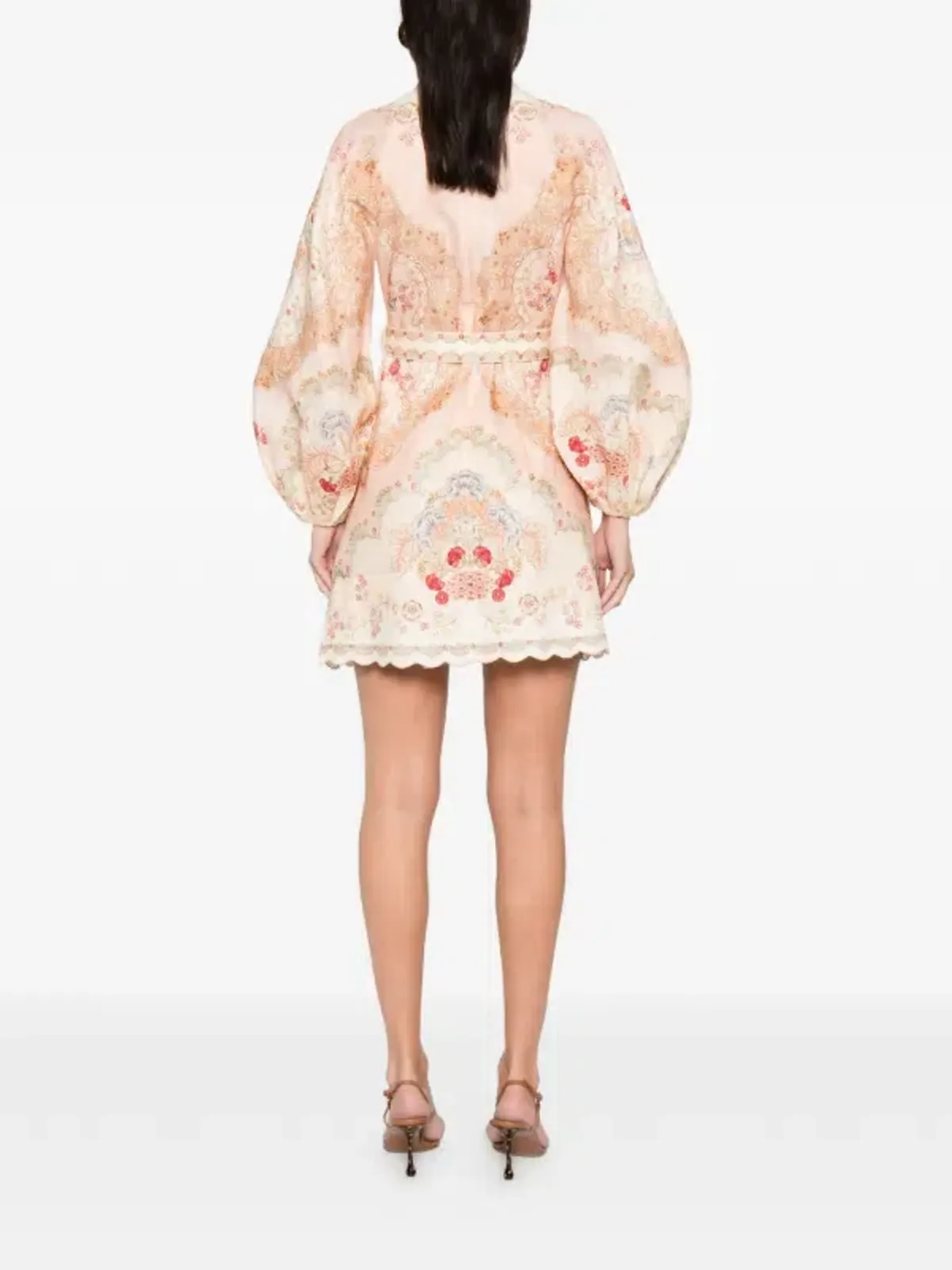 ZIMMERMANN DAYLIGHT MINI DRESS SIZE 4 - Image 3