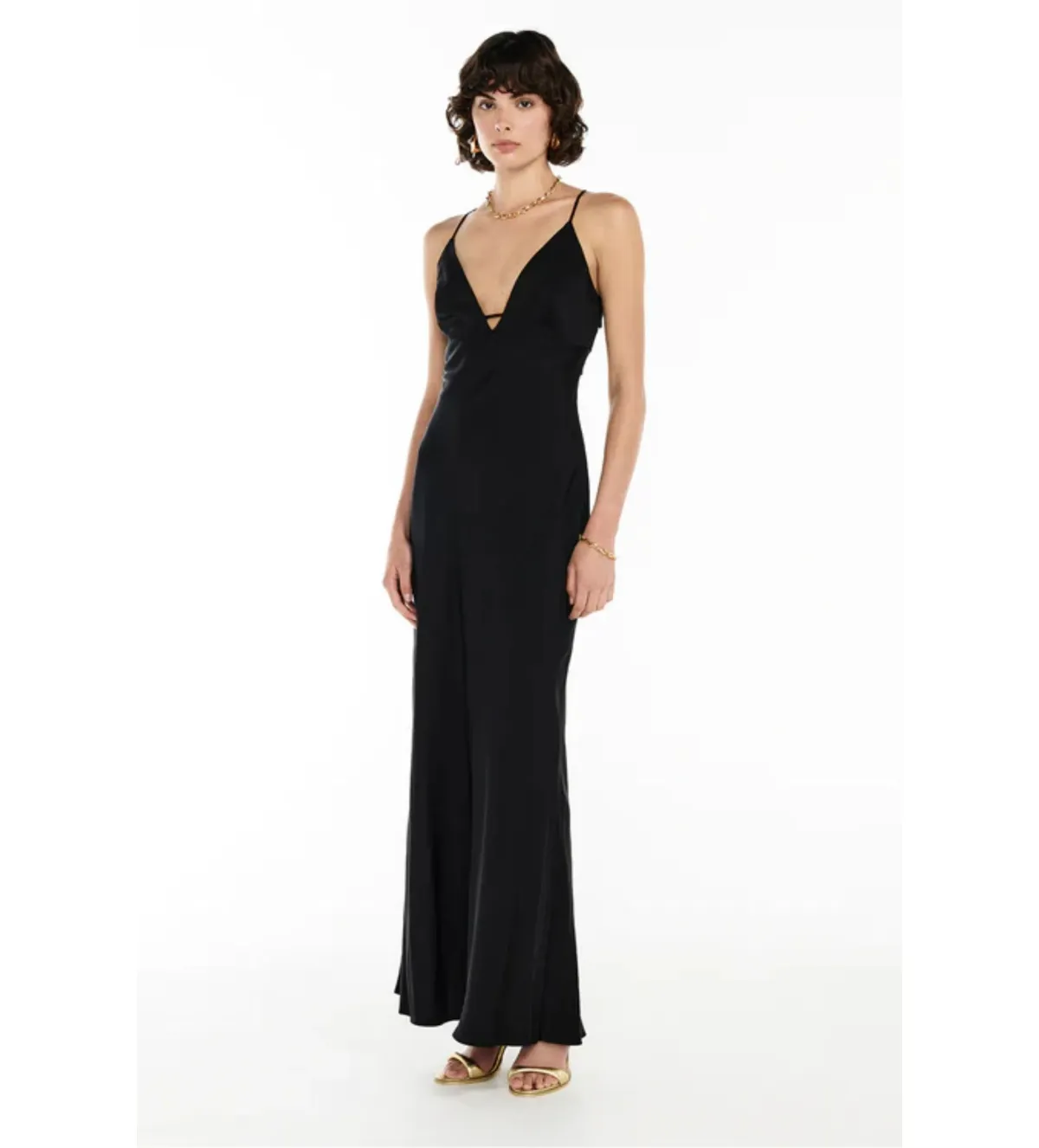 Manning Cartell Time To Shine Slip Dress in Black Size AU6 - Image 2