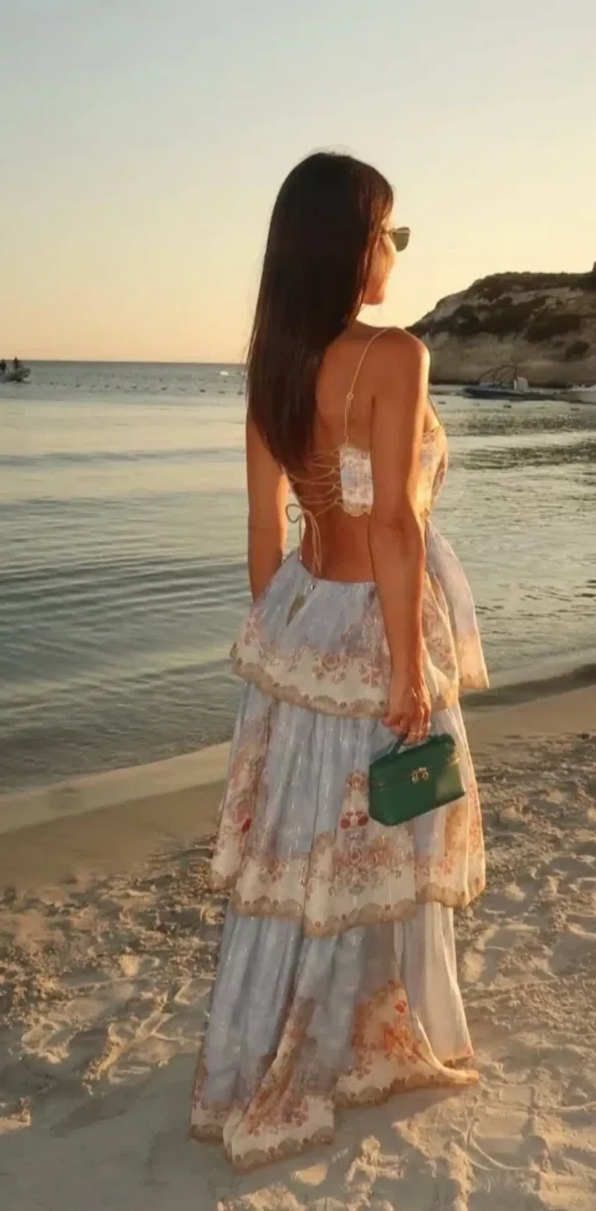 ZIMMERMANN DAYLIGHT TIERED MAXI DRESS SIZE 4 - Image 2