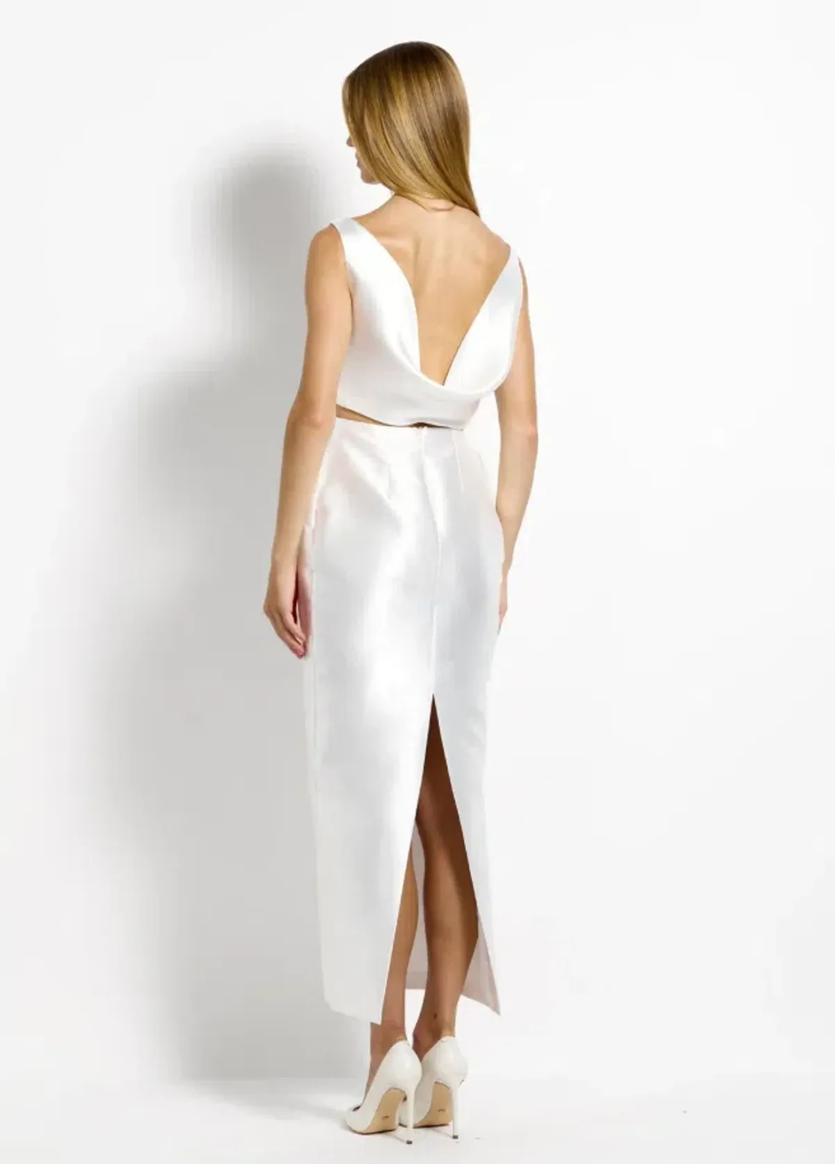 Effie Kats Jackie Dress - Ivory Size M - Image 2