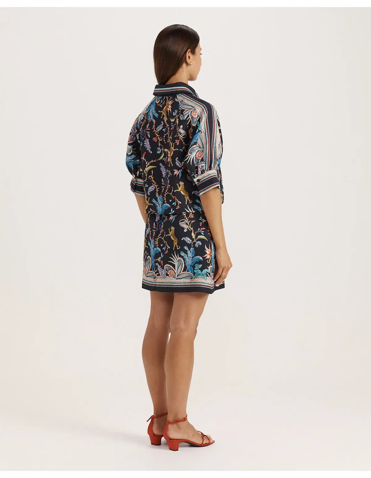 Saba Black Multi Top Size 12 AU - Image 7