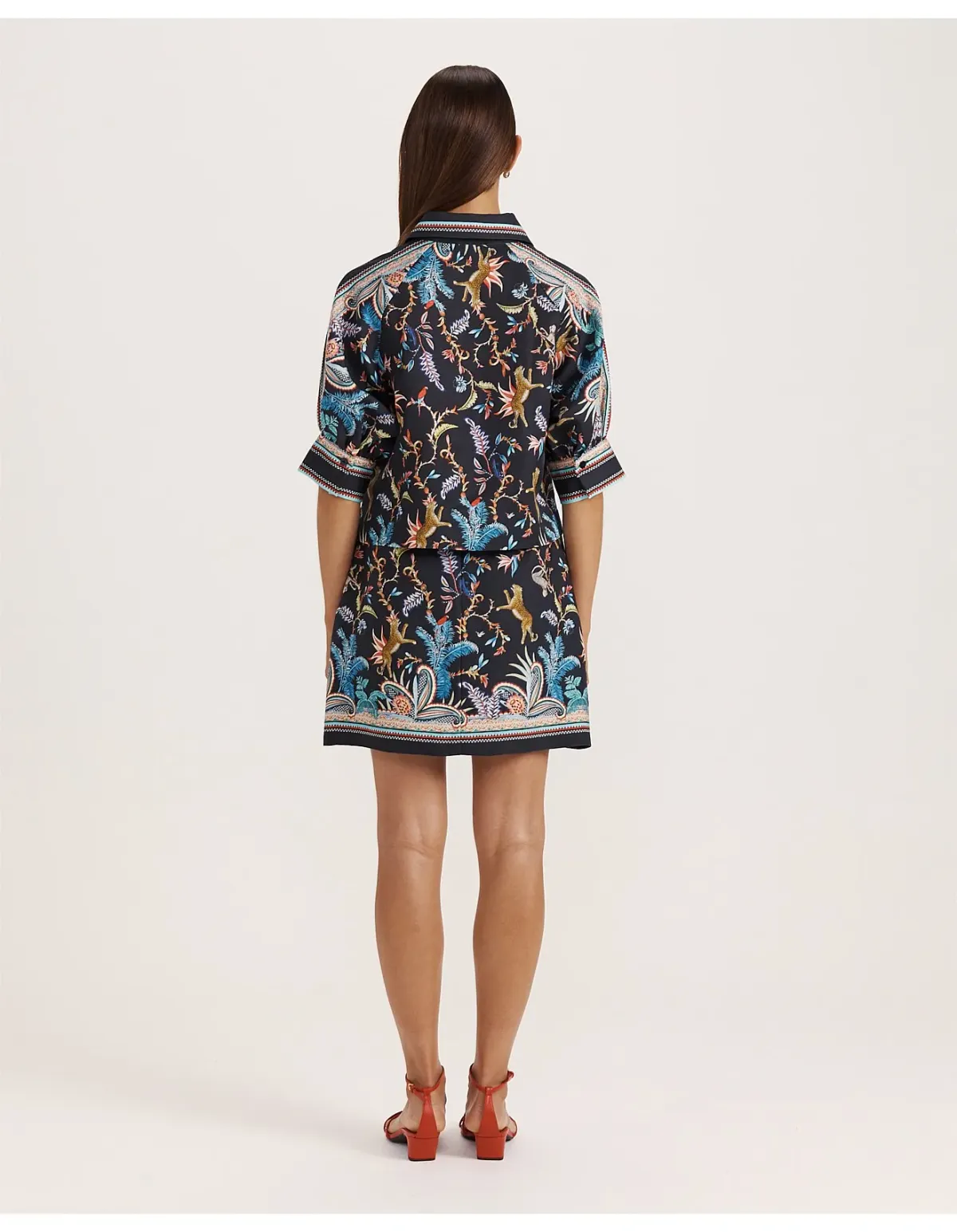 Saba Black Multi Top Size 12 AU - Image 8