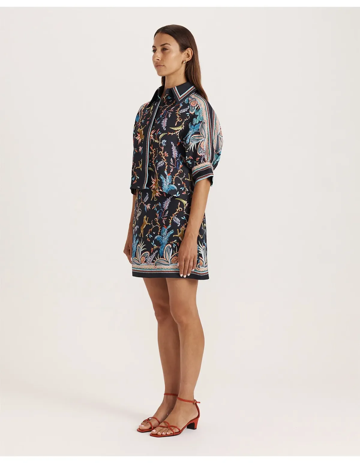Saba Black Multi Top Size 12 AU - Image 6