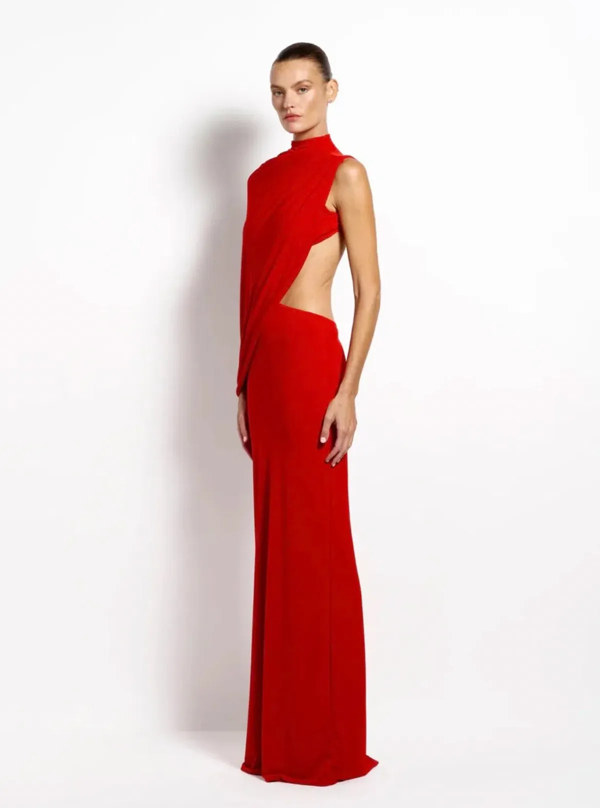 Effie Kats Aleksi Gown - Rio (red) - Size 10 - Image 1