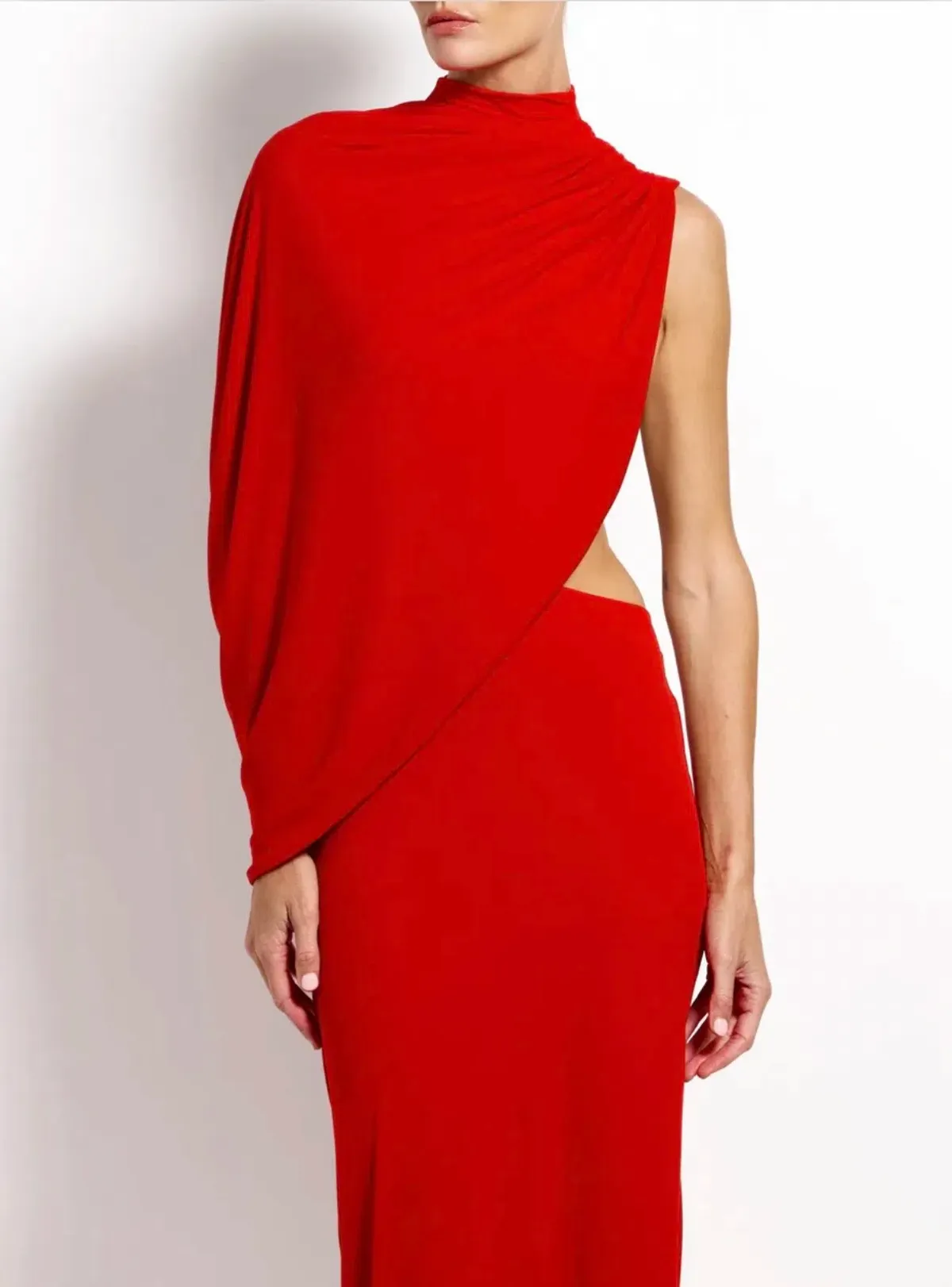 Effie Kats Aleksi Gown - Rio (red) - Size 10 - Image 4