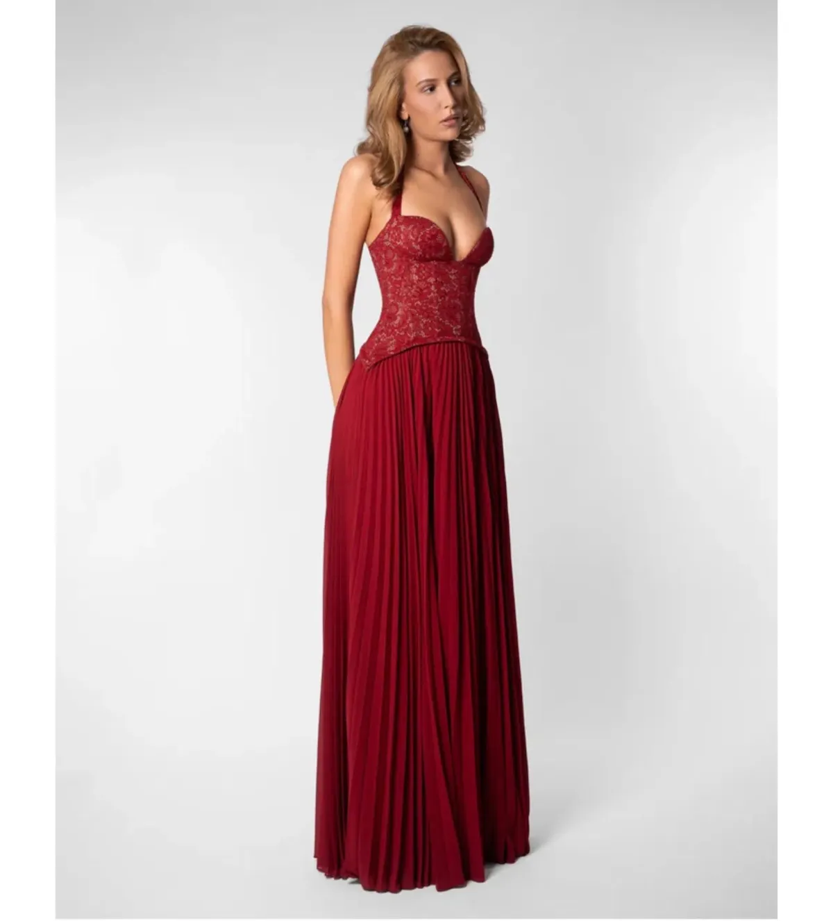 Fenity Gaia Dress in Red Size XS - Image 3