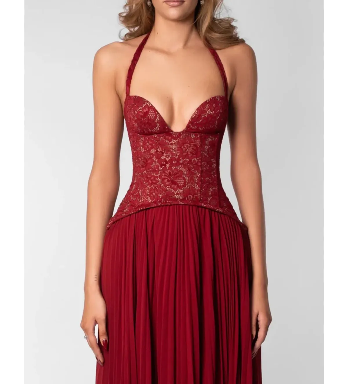Fenity Gaia Dress in Red Size XS - Image 4