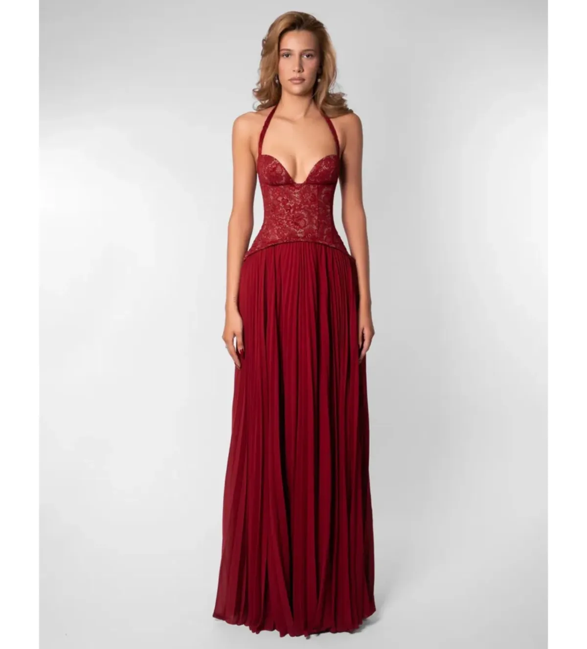 Fenity Gaia Dress in Red Size S - Image 1