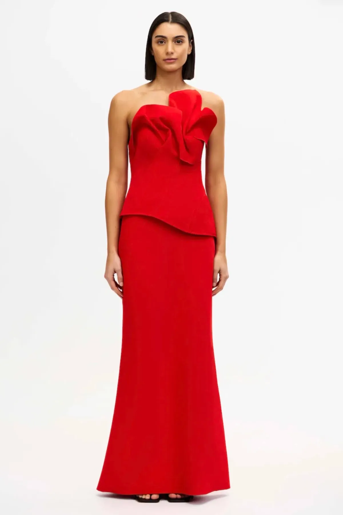 Acler Esher Maxi Set Red 6 - Image 1