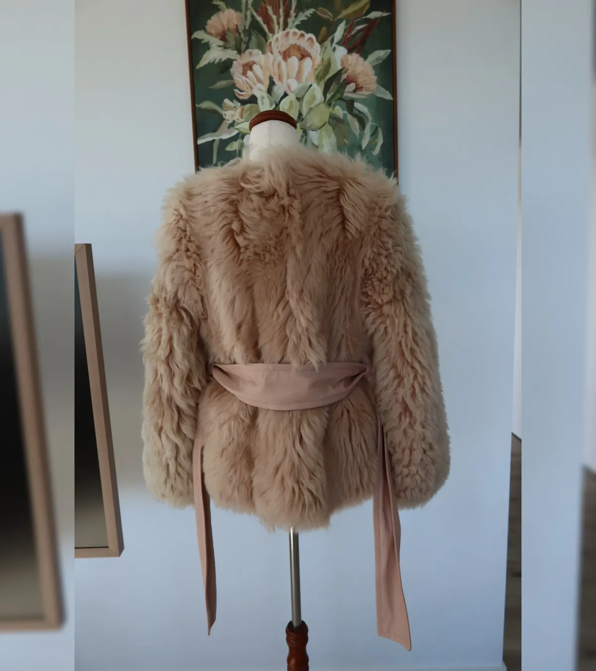 ZIMMERMANN Resistance Belted Shearling Leather Jacket - Image 5
