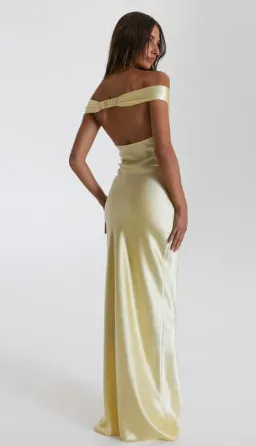 Natalie Rolt Bridget Gown – Lemon sz 6 for rent on The Volte - image 1