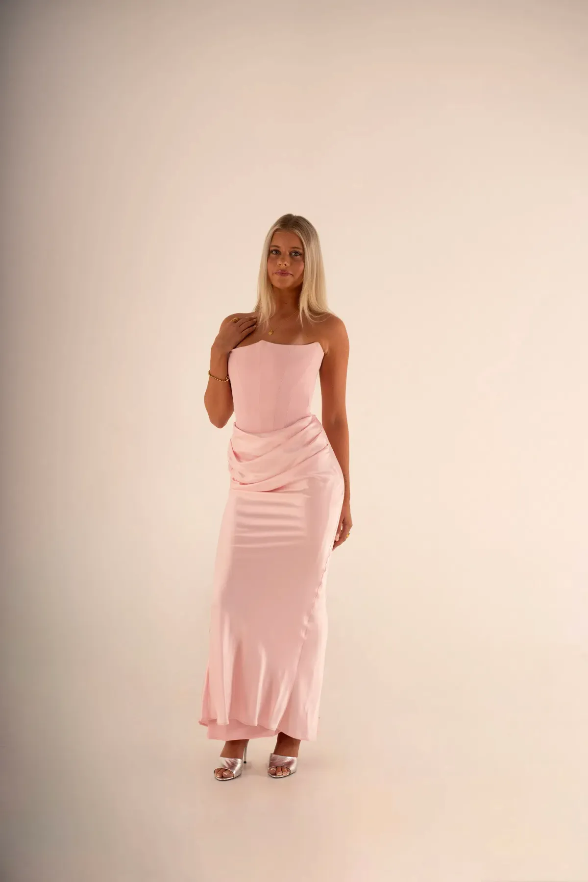 House of Cb Persephone Gown Pink - Image 1