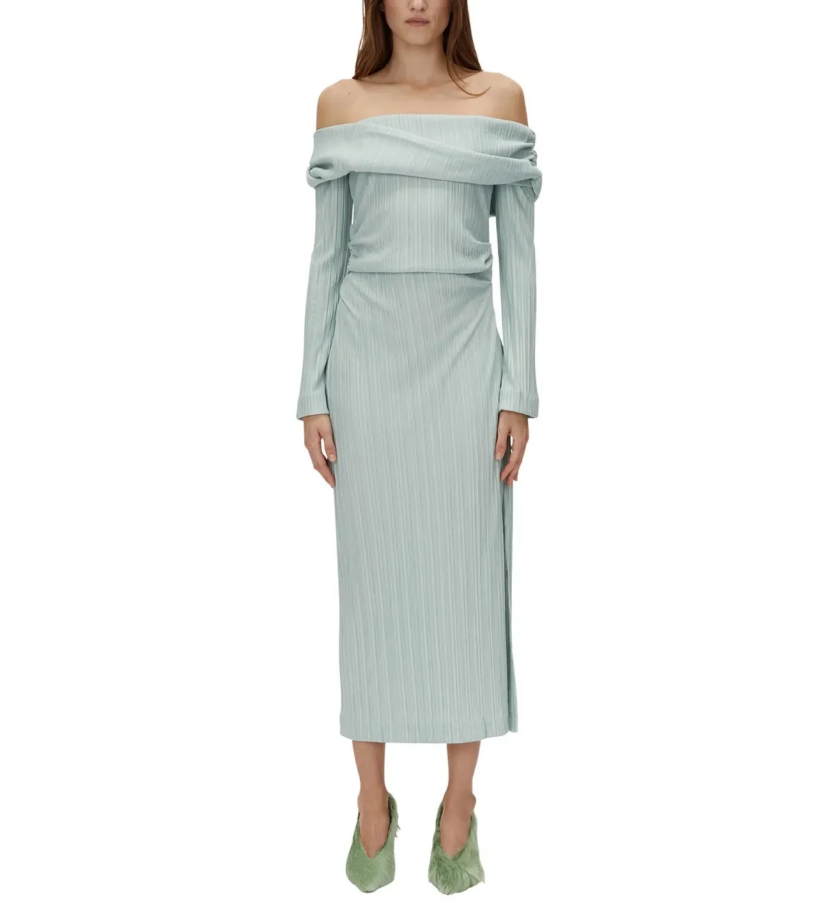 Camilla And Marc Shaw Midi Dress Dusty Mint Size 12 - Image 1