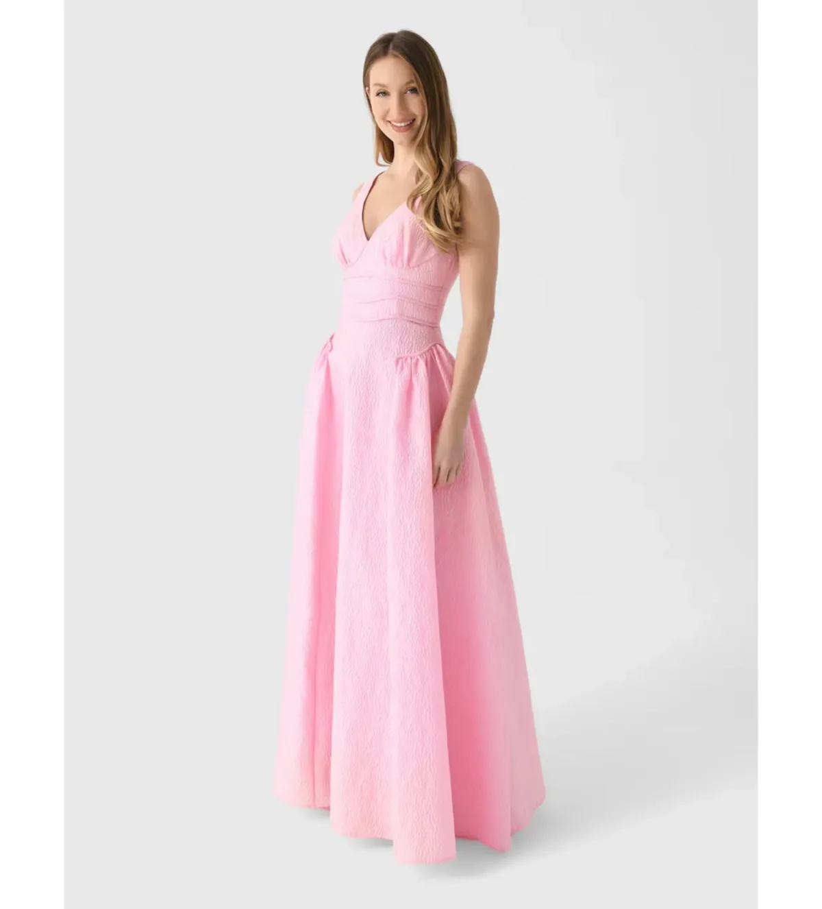 Rachel Gilbert Sophia Gown Pink Size AU10 - Image 2