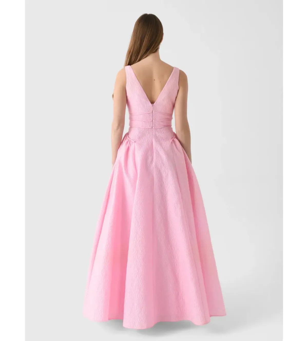 Rachel Gilbert Sophia Gown Pink Size AU10 - Image 3