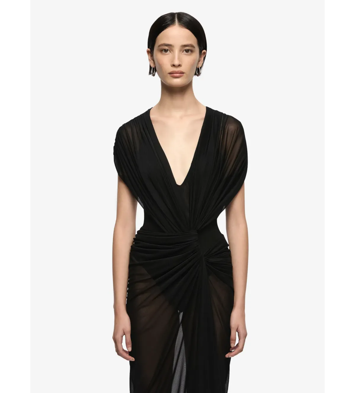 Bec & Bridge Leia Maxi Gown Black Size 10 - Image 3