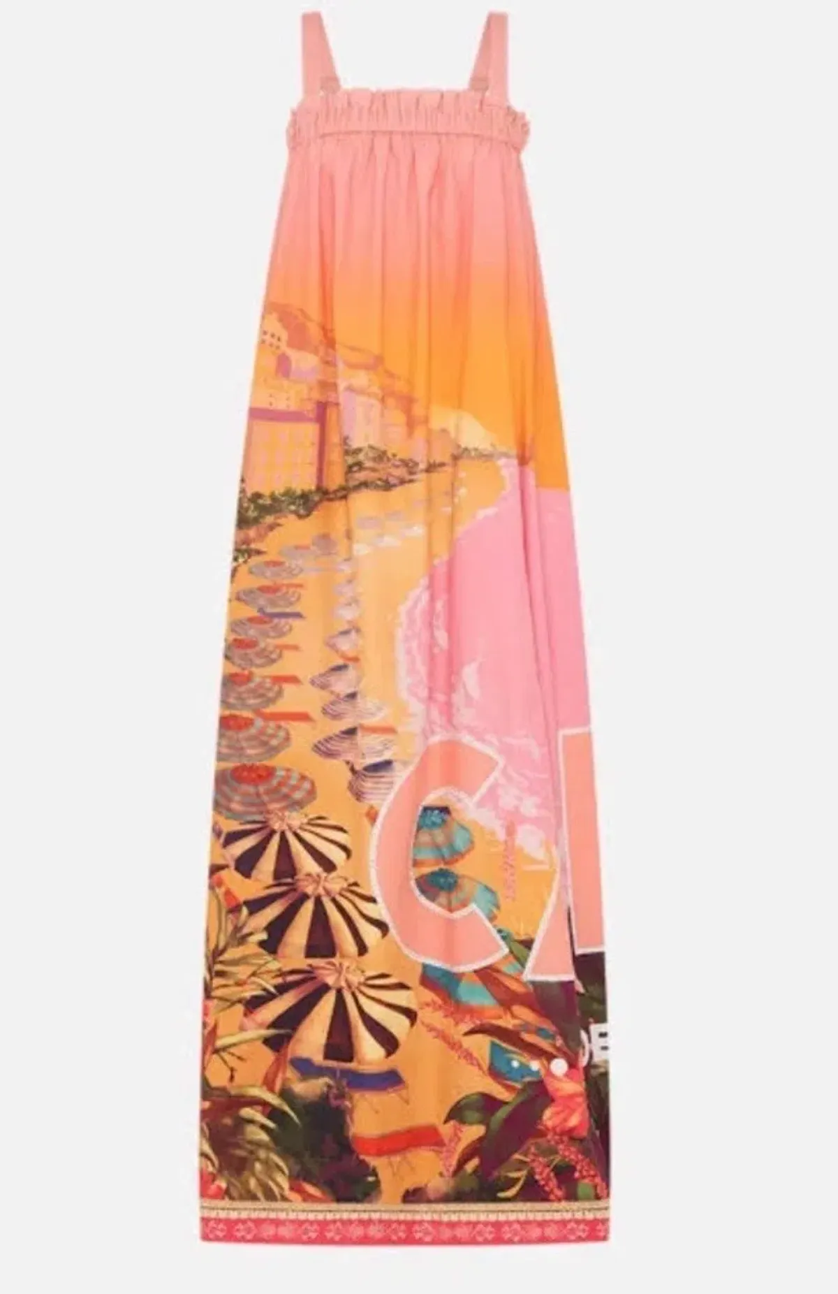 Camilla Wide Strap Sundress Capri Me size XXL - Image 4