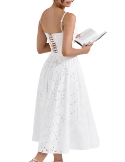 House of CB Francine Midi Skirt XL Cloud Dancer for rent on The Volte - image 3