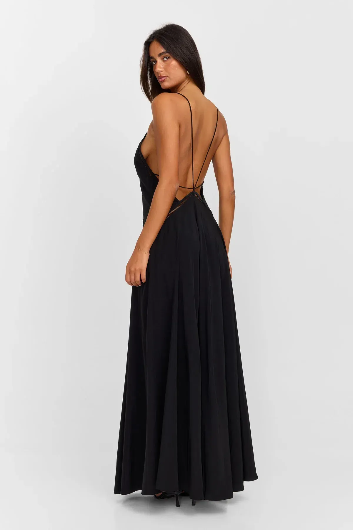 Sasha Therese, Posie Maxi Dress Black - Image 3