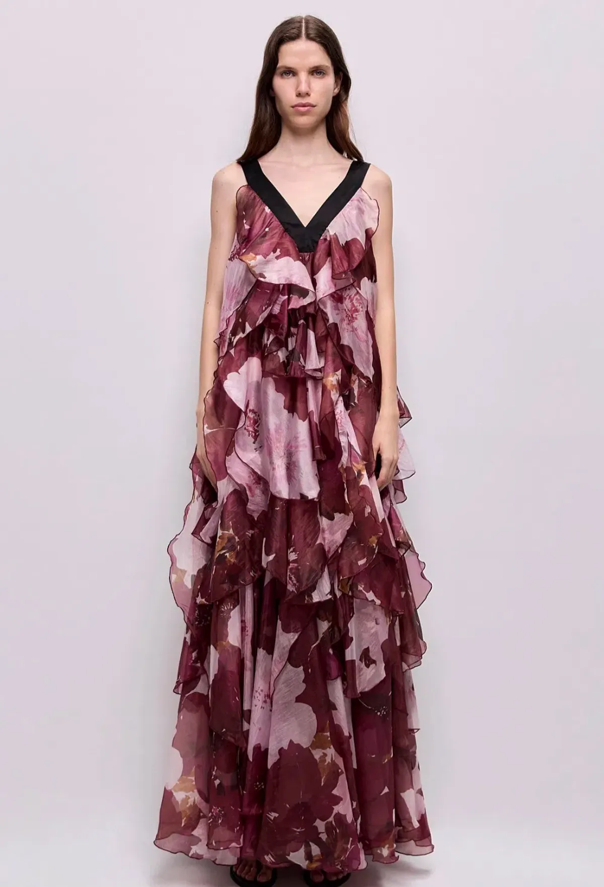Aje Athena Gown Aquarelle size 10 - Image 1