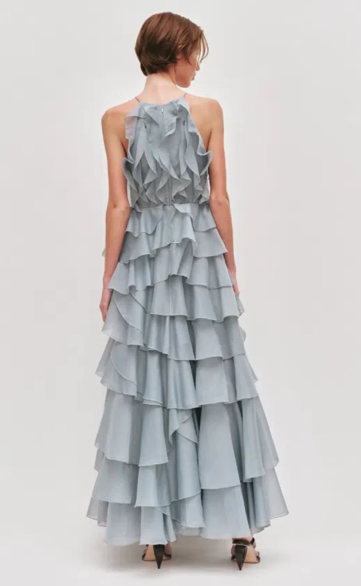 AJE Cleo Gown Duck Egg Size 8 - Image 2