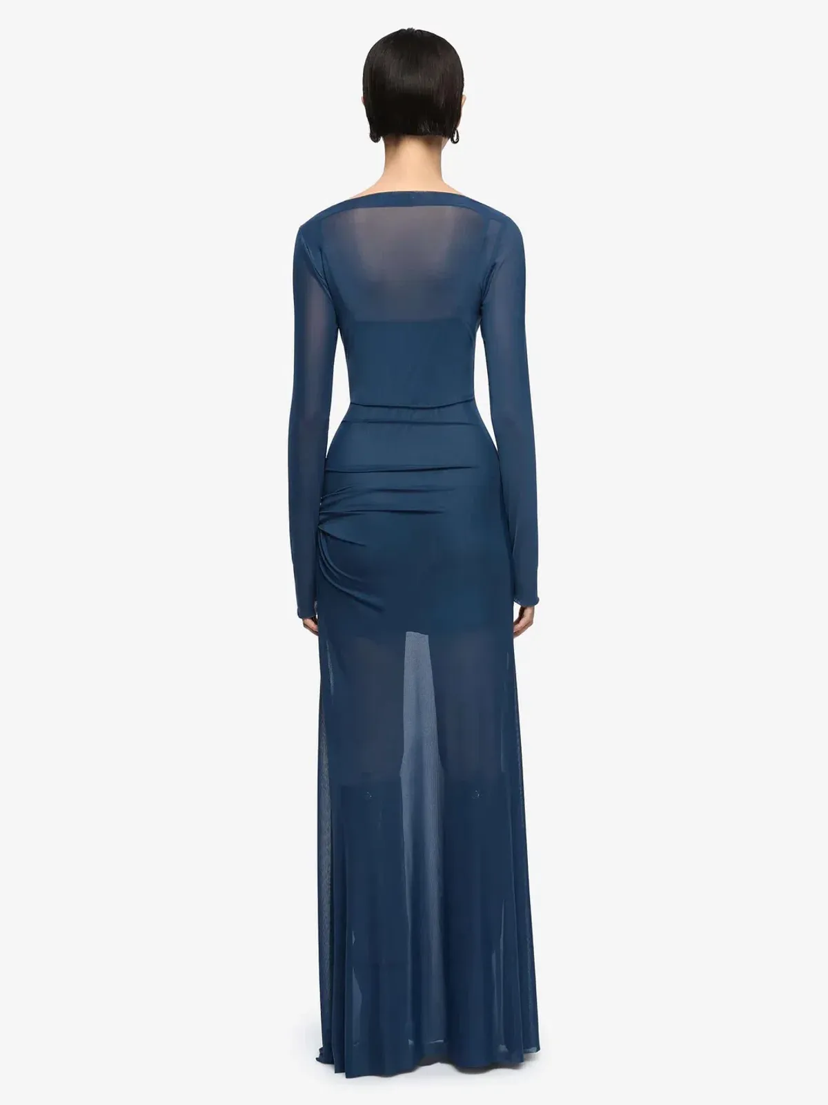 Bec & Bridge Marabou Long Sleeve Maxi Dress size 10 - Image 3