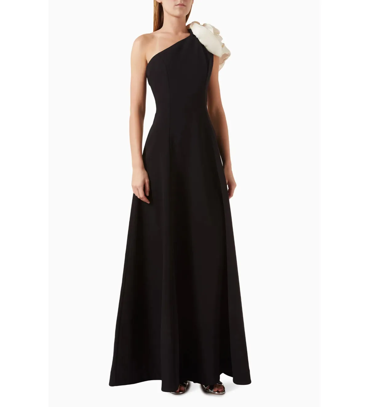 Rachel Gilbert Vya Maxi Gown Black Size 10 - Image 1