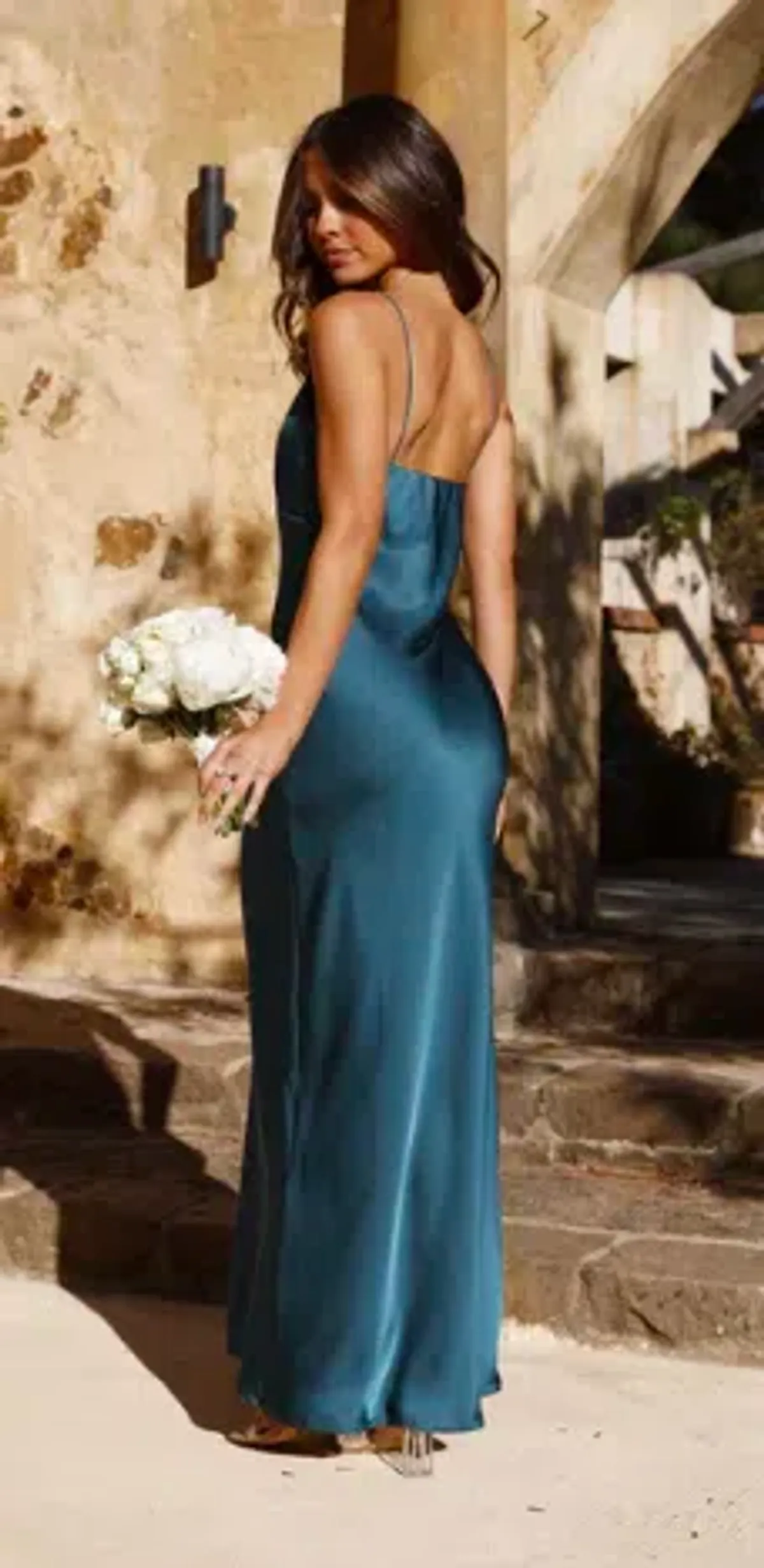 Ziah Maxi Dress Teal - Billy J - Image 3