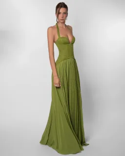 Fenity Gaia Dress Green Size S / AU 8 for rent on The Volte - image 1