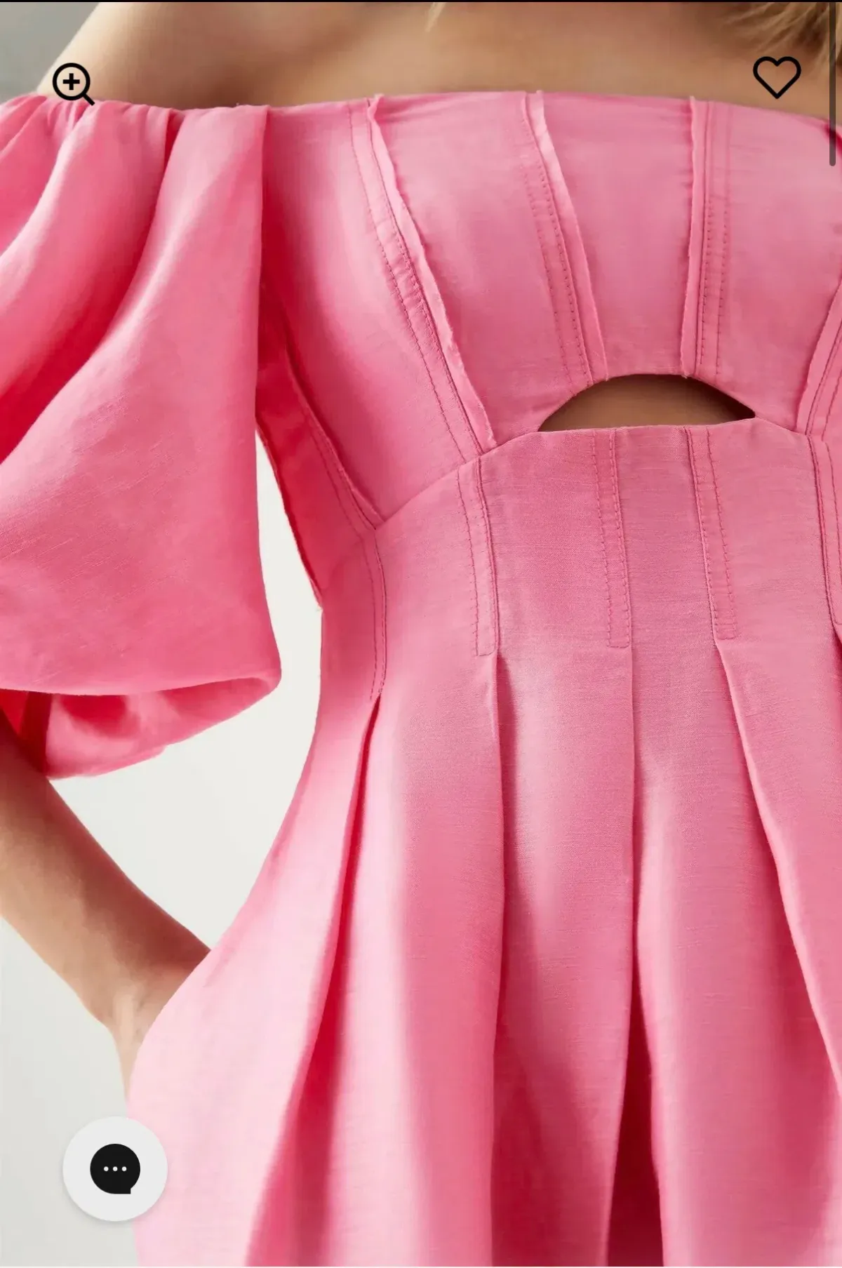 Aje Eugenie off shoulder dress - Image 3