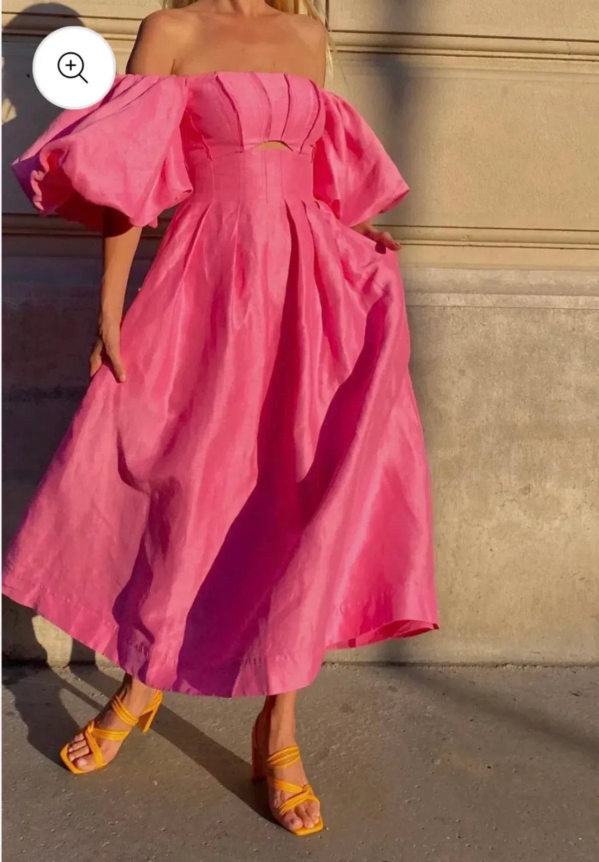Aje Eugenie off shoulder dress - Image 5