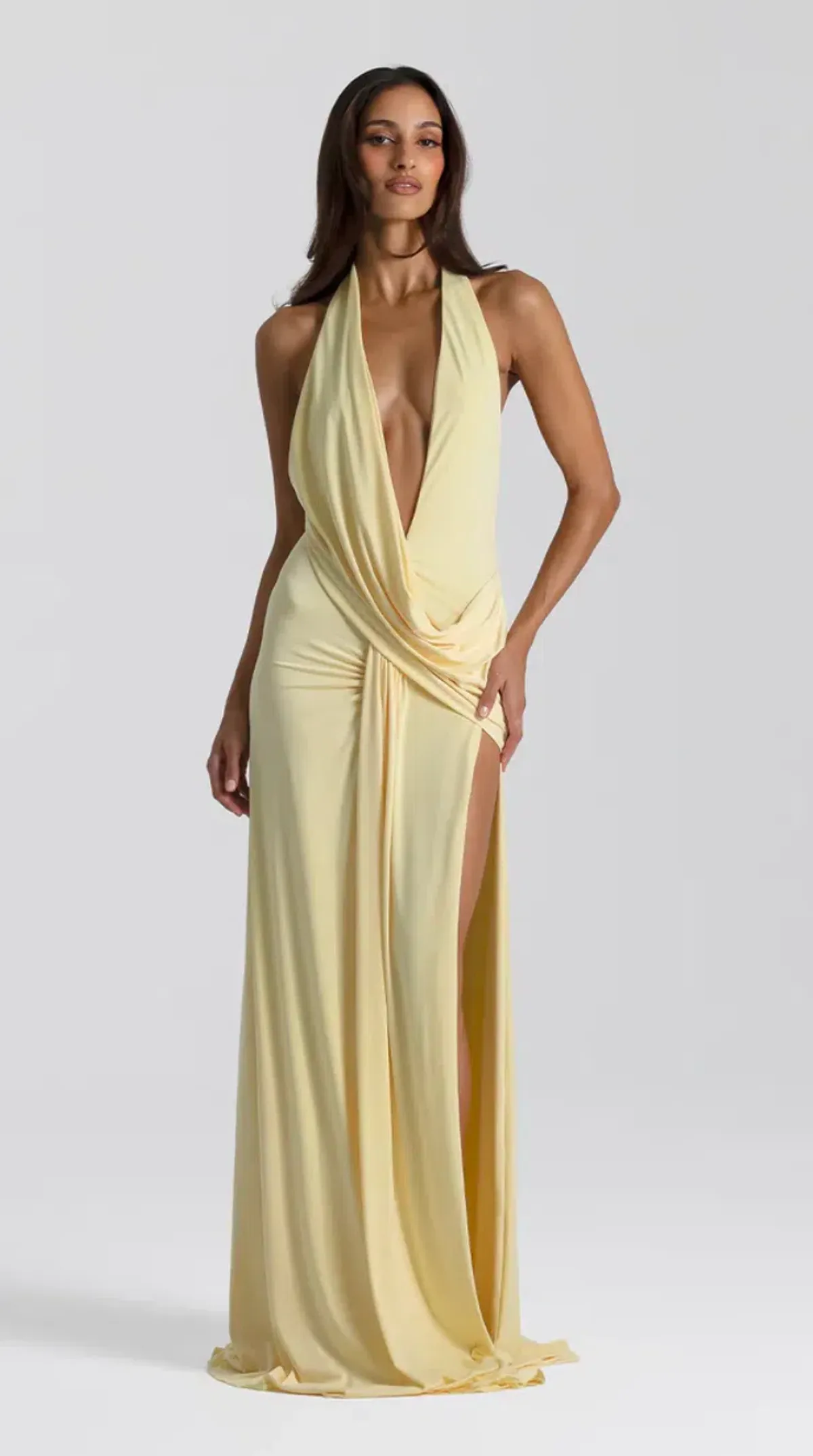 WINONA GOWN LEMON NATALIE ROLT - Image 1