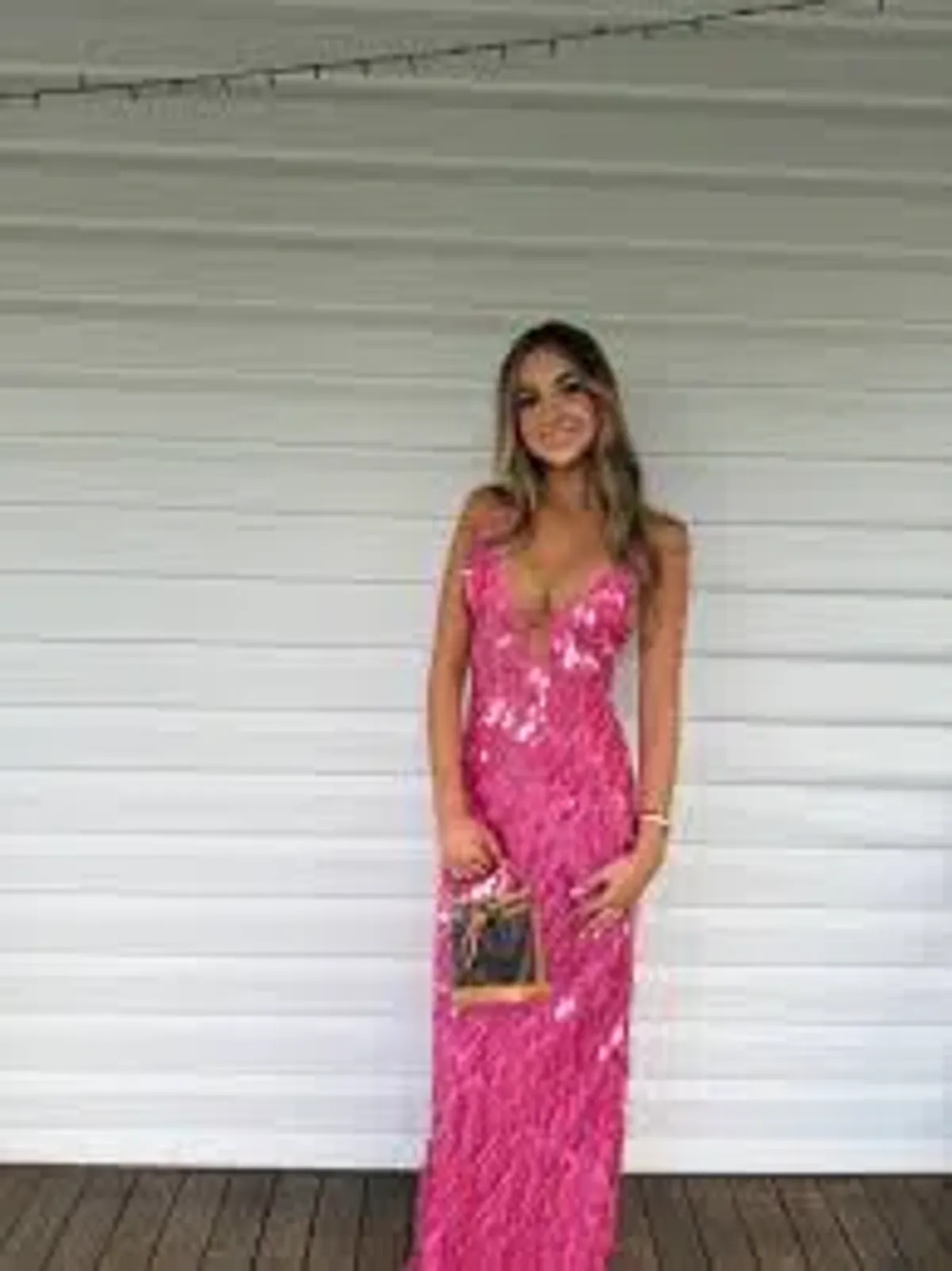 SAPPHIRE SEQUIN GOWN | MISHA - Image 2