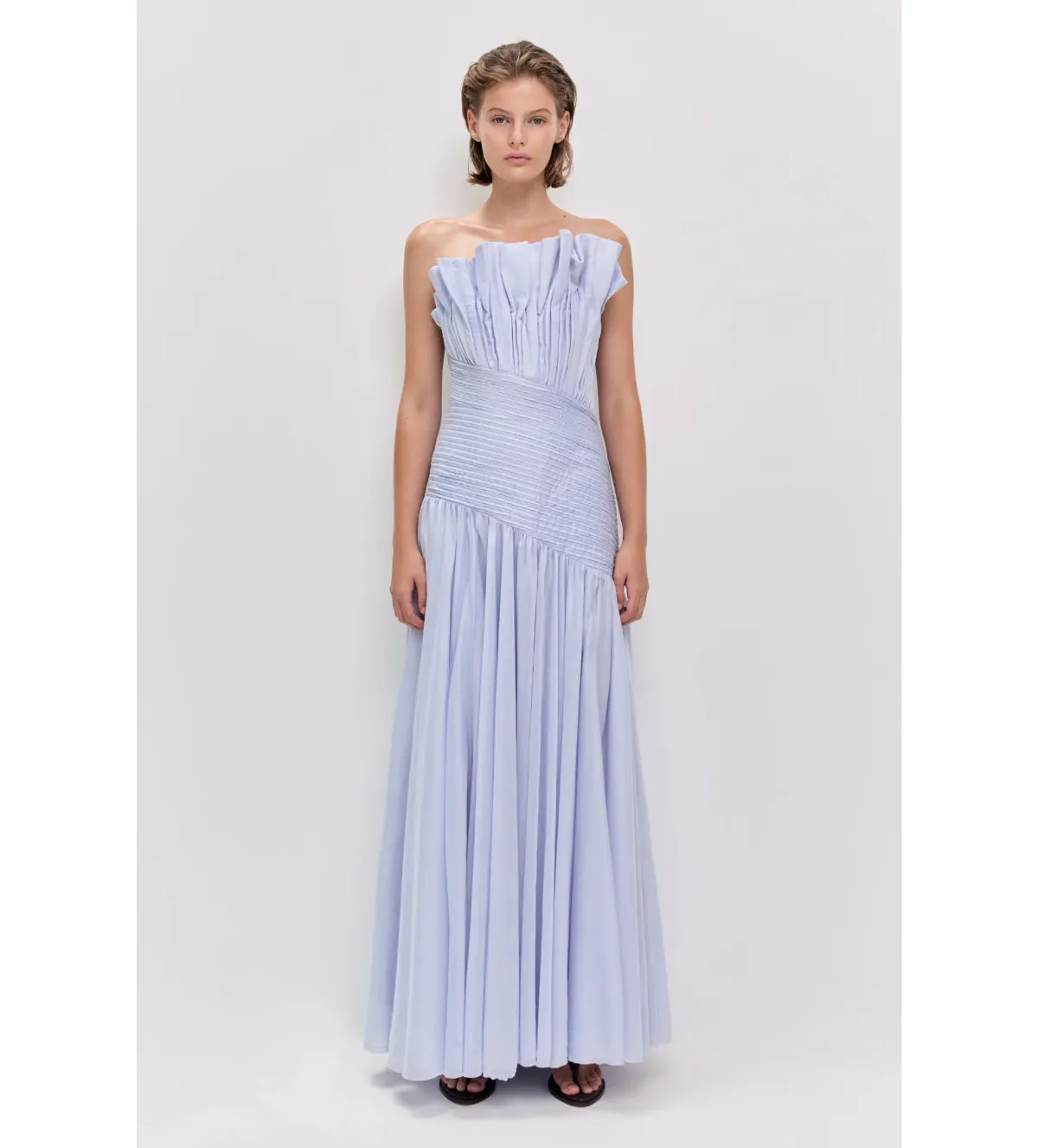 Aje Aquiline Gown in French Blue Size AU10 - Image 1