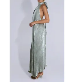 L'idee Opera Gown Sage Shimmer Size 8 for rent on The Volte - image 3