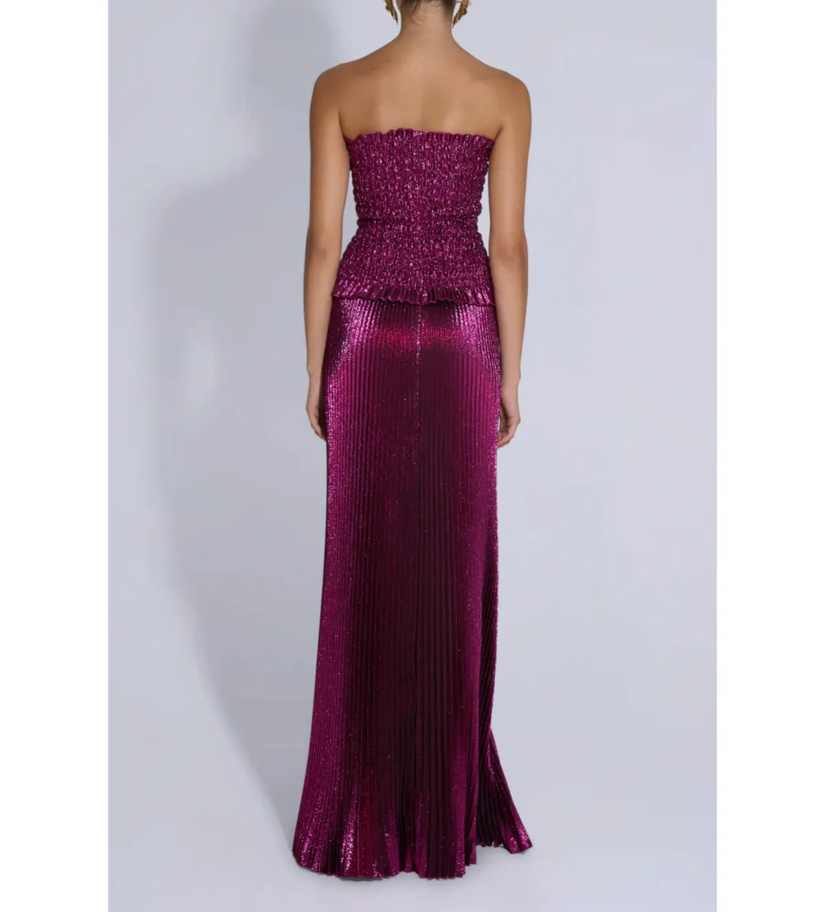 L'idee Maya Gown Sangria Glitter Size 14 - Image 4