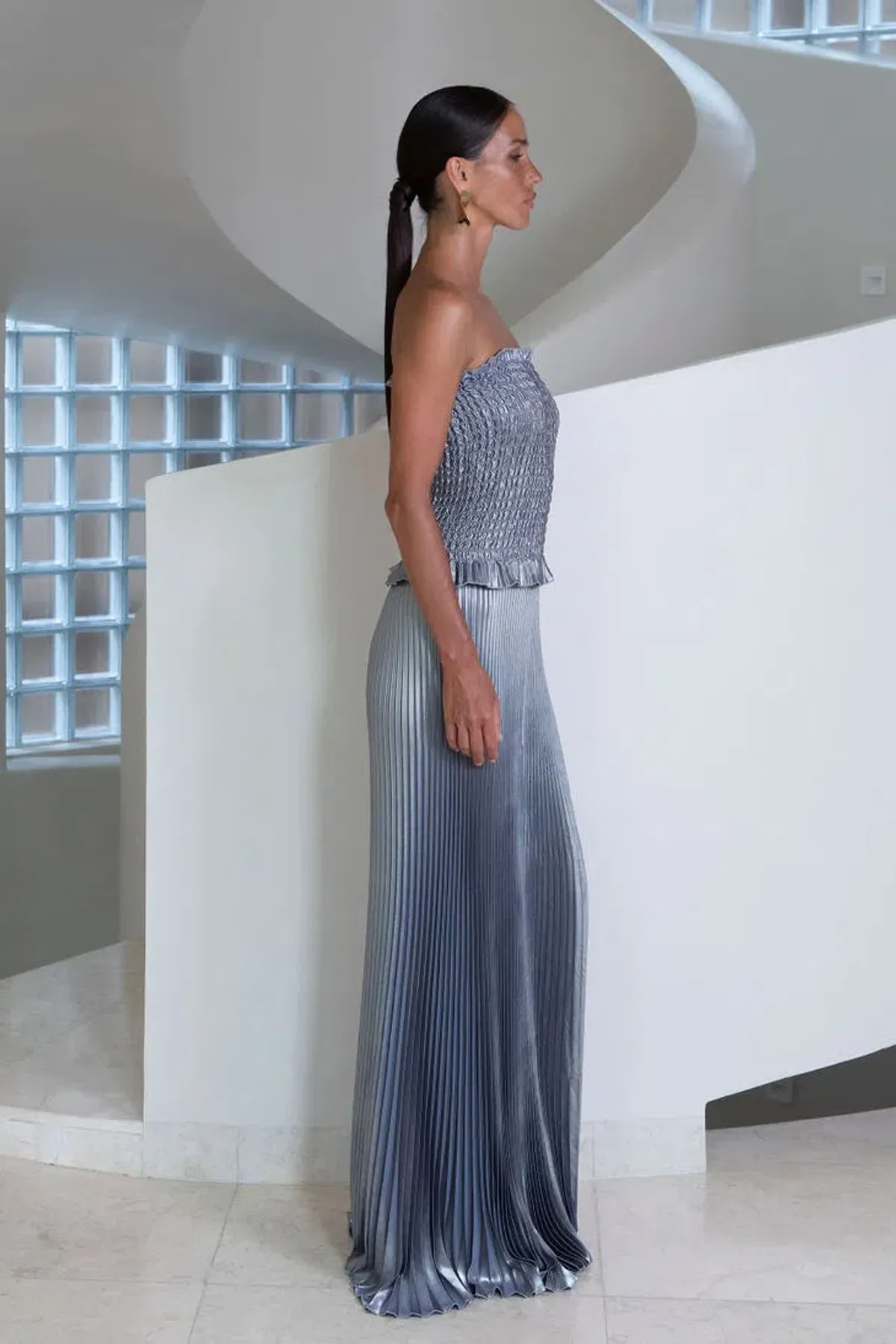 Lidee Maya Gown size 8 Liquid Shimmer  - Image 4