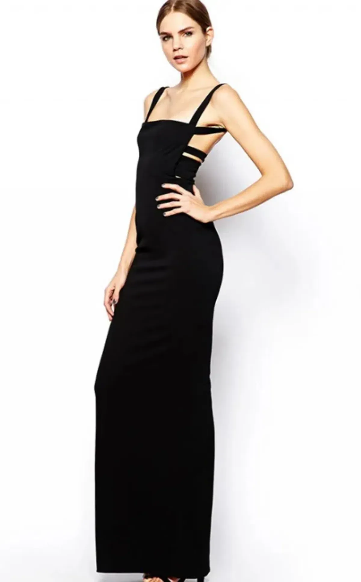 Solace London Crockett Gown Black size AU8 - Image 4