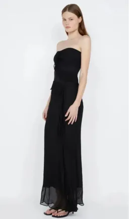 Bec & Bridge Maresca Strapless Dress Black size AU 6 for rent on The Volte - image 2