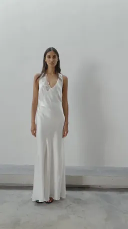 Sir Montparnasse Gown in ivory for rent on The Volte - image 3