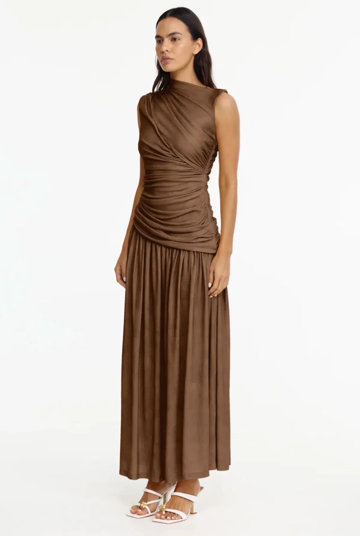 Acler Deanhill Maxi Dress size 12 Sepia - Image 2