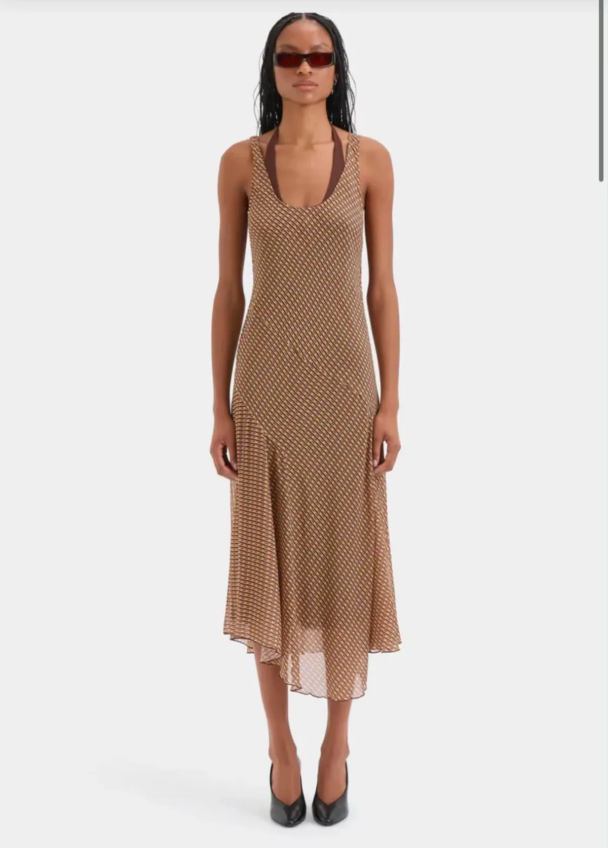 Sir the Label Cooper Layered Midi Dress Size 1 - Image 1