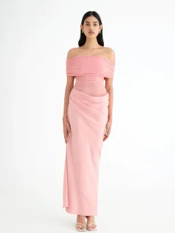Benni- Nico Maxi Dress– Candy Floss- Size 8 for rent on The Volte - image 1