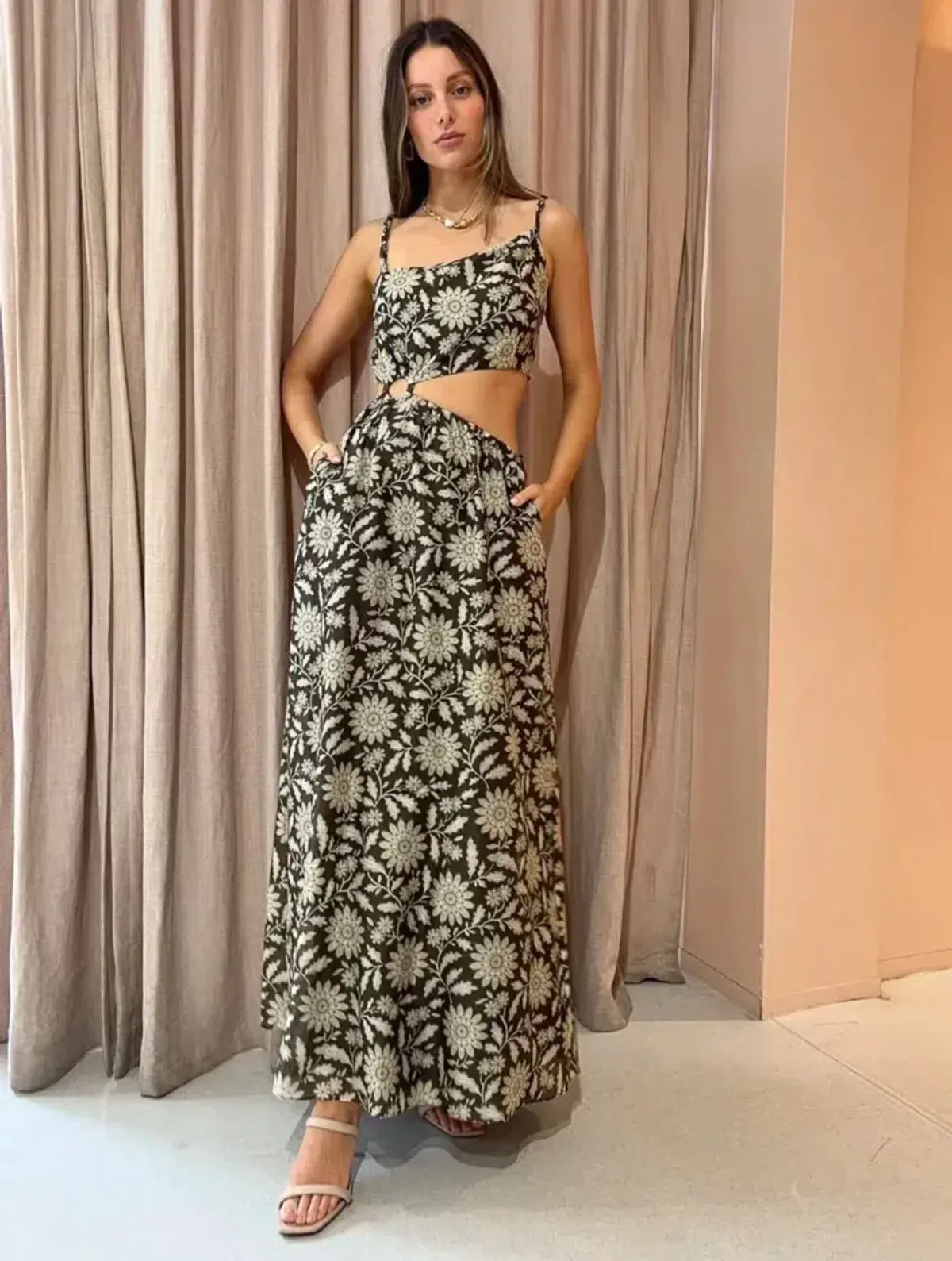 Sir the Label - Xanita Asymmetrical Cut Out - Image 1