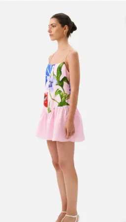 ROAME. - Livia Mini Dress- Elysium Blush Print- Size Medium for rent on The Volte - image 3