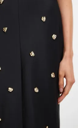 Acler- Pattison Maxi Dress- Dark Baroque/Black- Size 16 for rent on The Volte - image 4