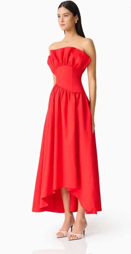Elliatt- Laurel Sleeveless Maxi Dress- Red- Size Extra Large for rent on The Volte - image 3