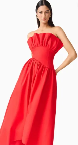 Elliatt- Laurel Sleeveless Maxi Dress- Red- Size Extra Large for rent on The Volte - image 4