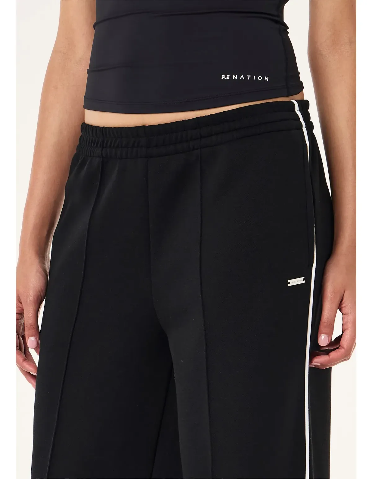 P.E Nation Black Optic White Shorts M - Image 4