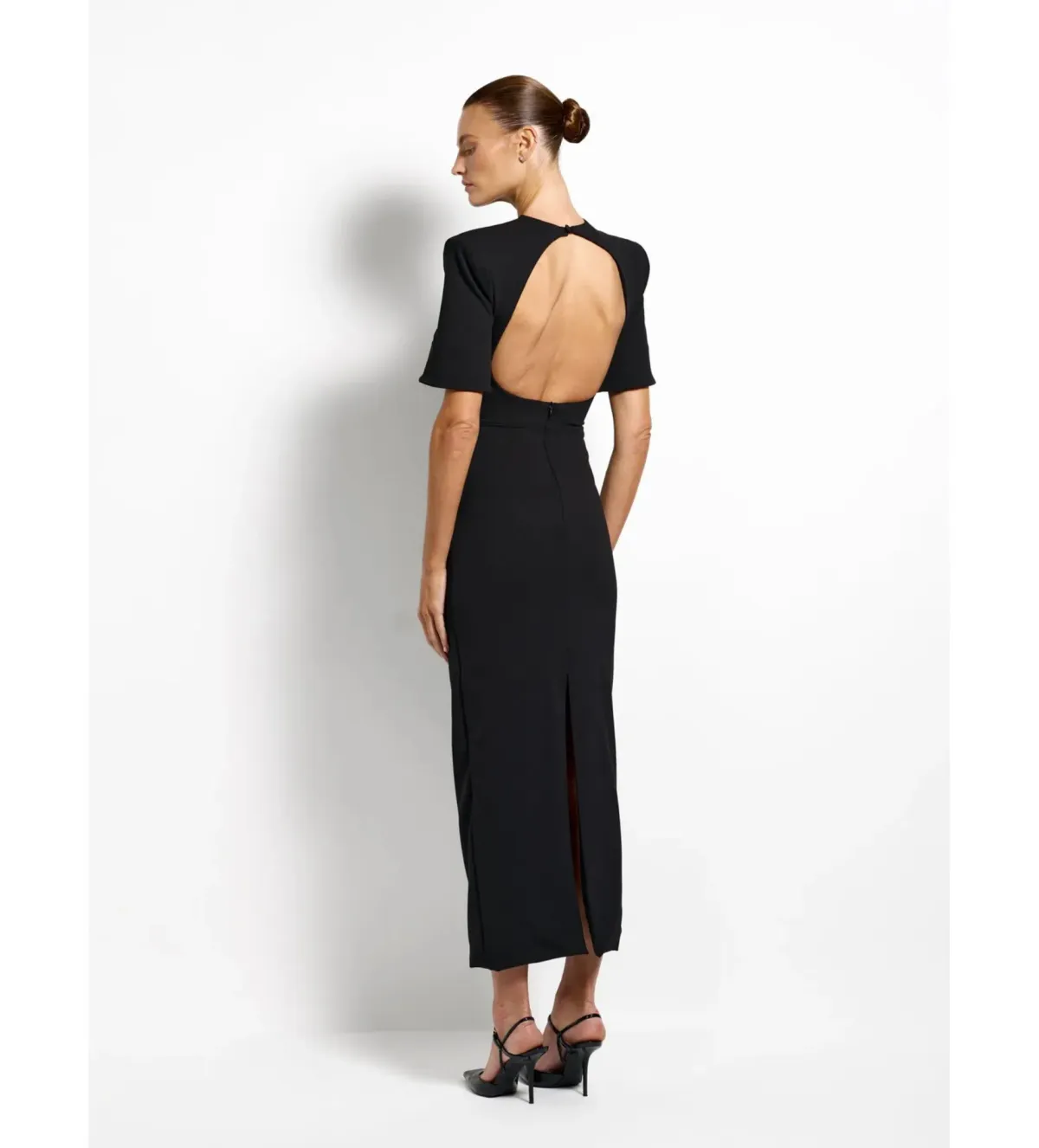Effie Kats Evie Midi Dress Black Size 10 - Image 4